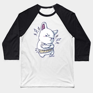 Kawaii Cute sour bunny rabbit Baseball T-Shirt